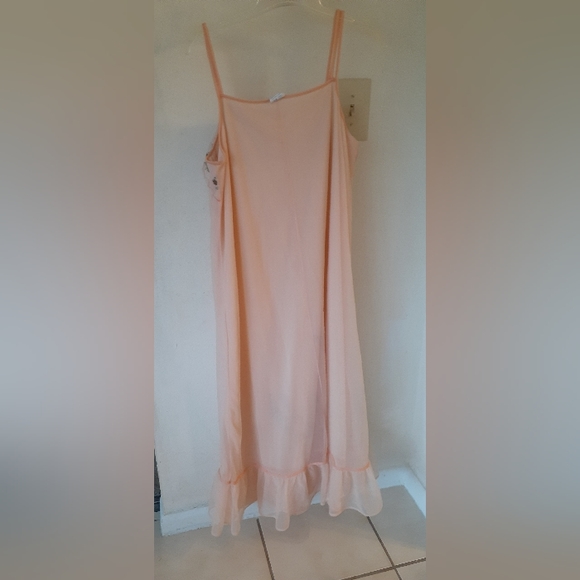 VTG St. Michael Lingerie Nightgown slip Sz 40" Made in Britain - Picture 6 of 10